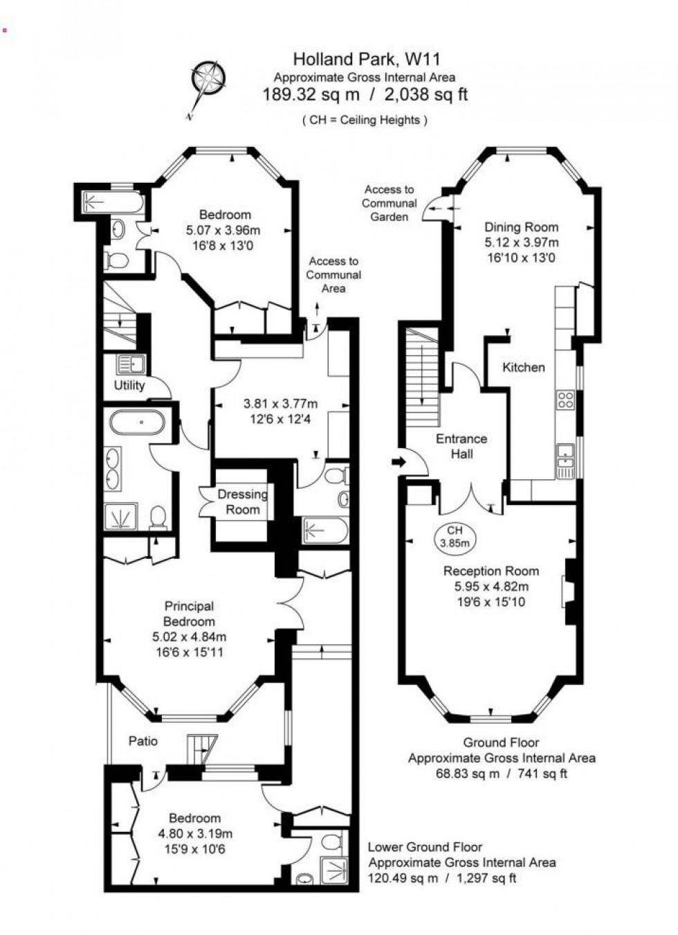 Floorplan for Holland Park, W11