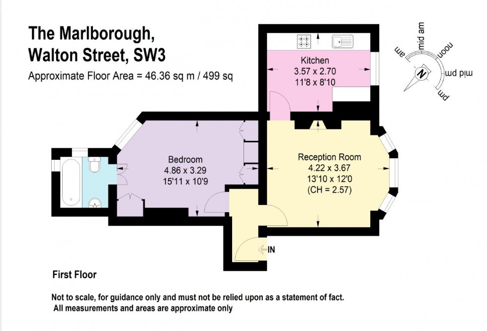 Floorplan for Walton Street, Chelsea SW3