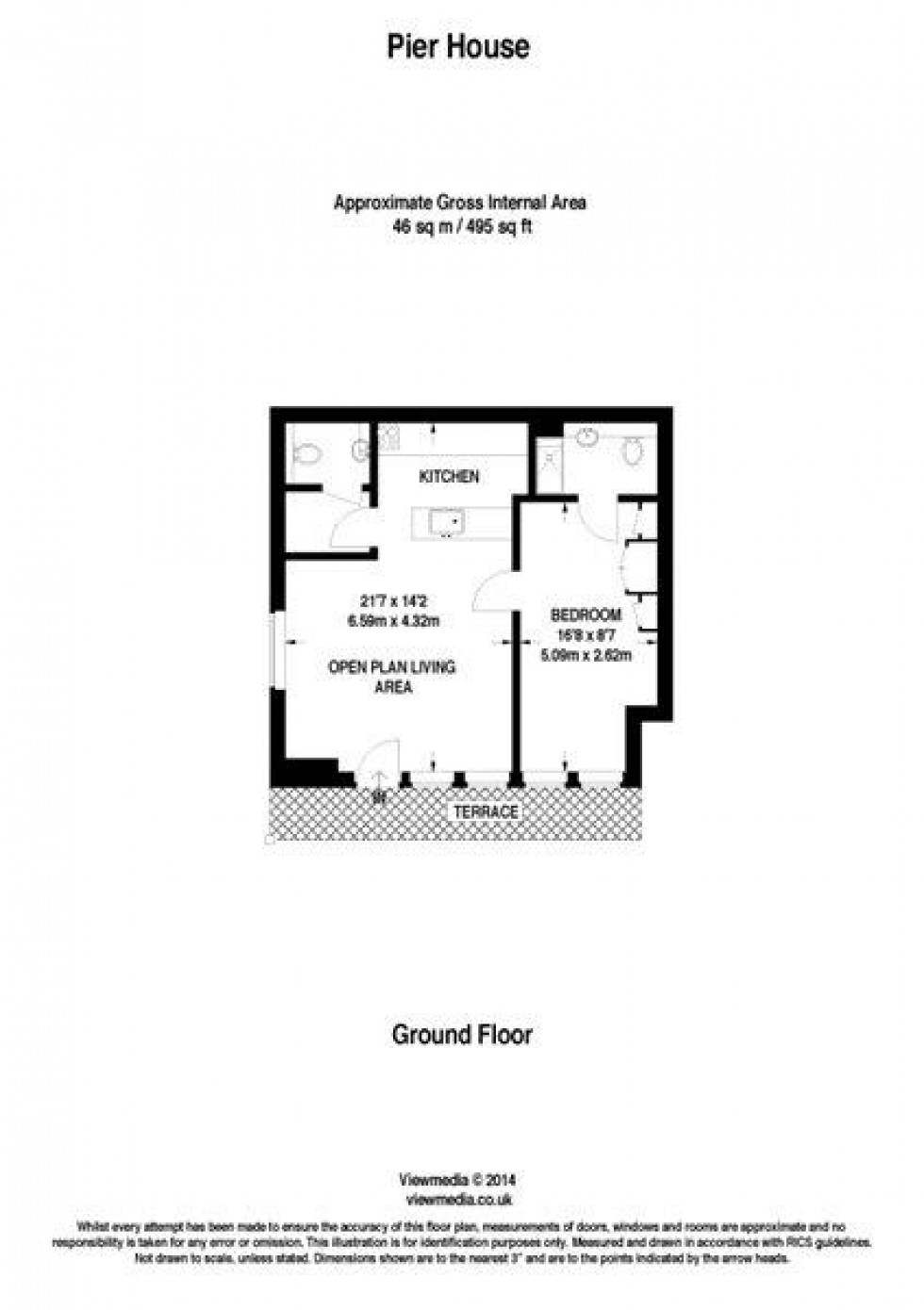 Floorplan for Cheyne Walk, Chelsea, SW3