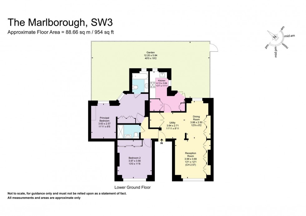 Floorplan for Walton Street, Chelsea, SW3