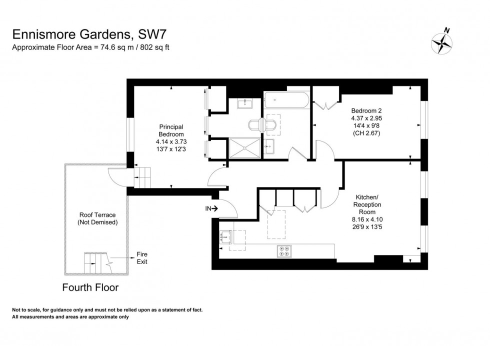 Floorplan for Ennismore Gardens, Knightsbridge SW7