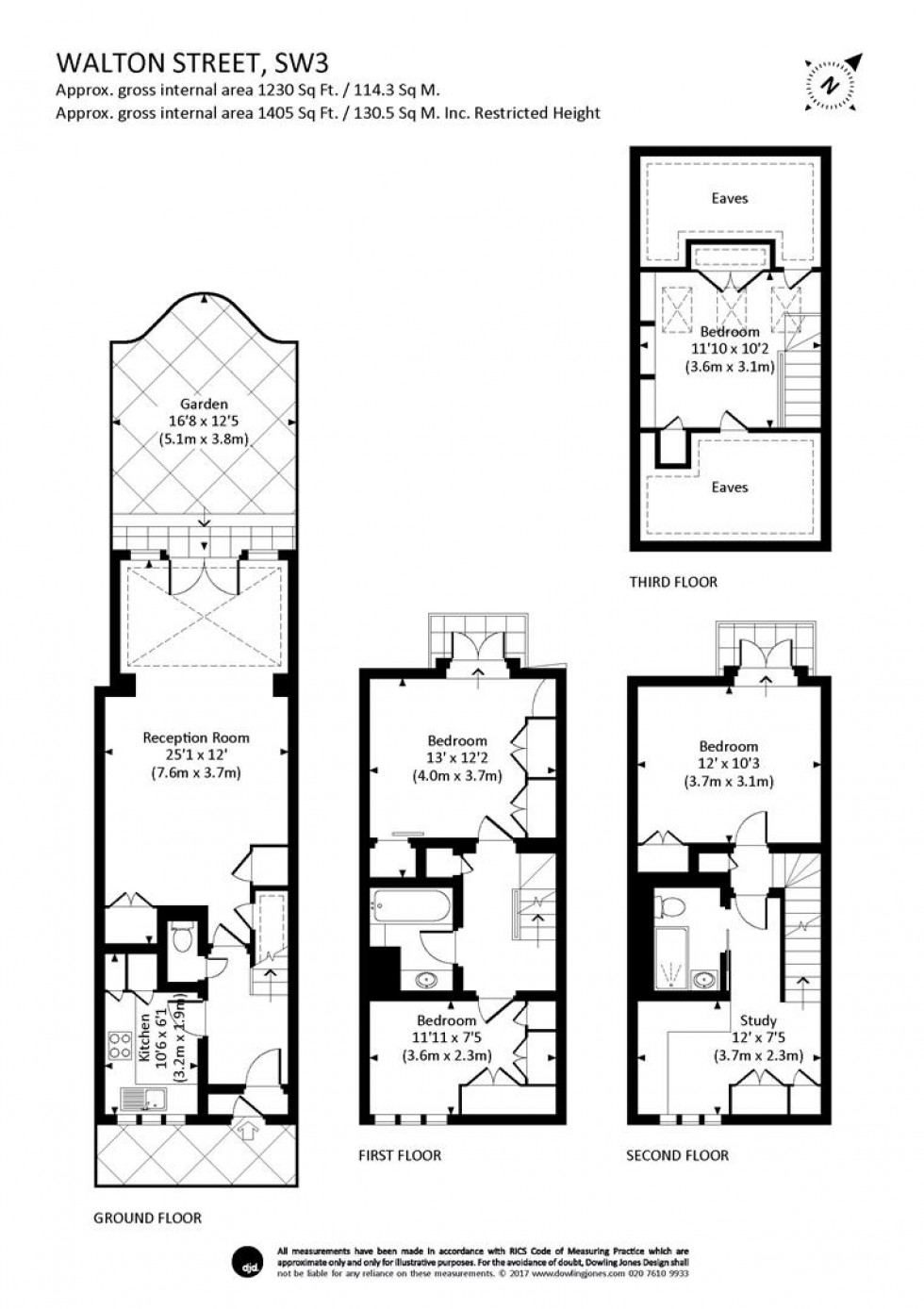 Floorplan for Walton Street, Chelsea, SW3